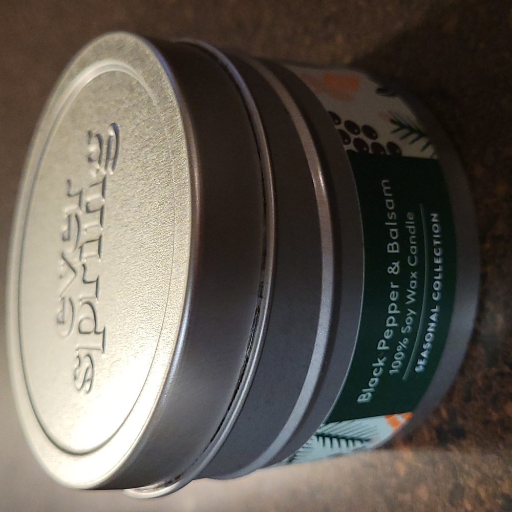 Black Pepper Balsam Candle